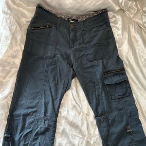 Lee Gold Label Grayish-Blue Cargo Pants